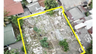 Jual Tanah Area Strategis, LT 1031 m2